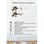 Пылесос вертикальный с проводом HAUSLER HLS-06TT5NCGBS GOLD  CORDED STICK VACUUM CLEANER GOLD