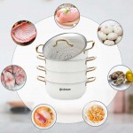 Мантоварка HAUSLER Cream Grani HLS-D28GC01 нержавеющая сталь 4.9л