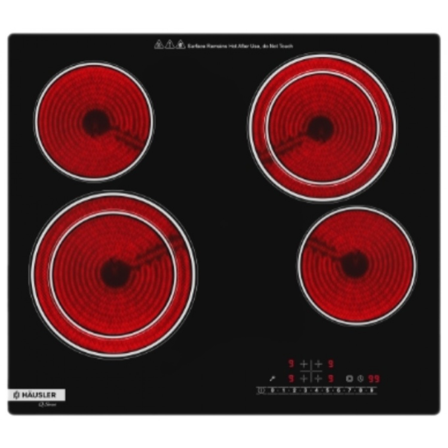 Варочная поверхность HAUSLER V60-68HLB4S6D черный