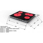 Стеклокерамическая панель HAUSLER 67HLB4T1NF