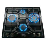 Варочная поверхность HAUSLER HLS-60BL4B черный