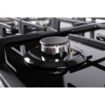 Варочная поверхность HAUSLER HLS-90BGW черный