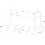HAUSLER HLS-60DG650WF вытяжка Т - образная