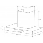 HAUSLER HLS-60DG850 вытяжка Т- образная
